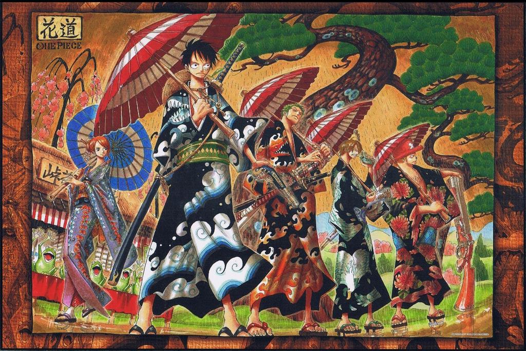 ONE PIECE Пазл Ханамичи JF2011 1000 деталей - -