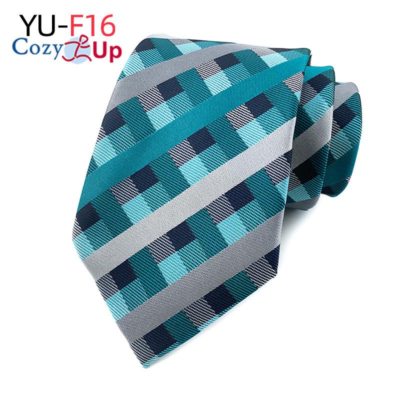 3,15 дюйма(8 см) Модный полосатый мужской галстук с узором пейсли в клетку и цветком на свадьбу