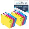 LCL for Epson with IC Chip Remaining Amount Display Detection Function Color Set 2 Cyan 2 Magenta 2 Compatible Ink Cartridge Compatible MUG-C MUG-M