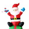 Рождественские надувные изделия гигантские светящиеся милые всепогодные рождественские надувные украшения в стиле A