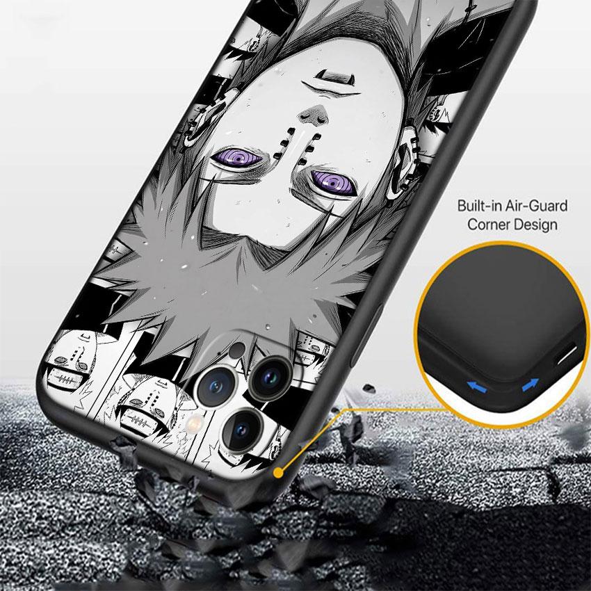 LO80 Pain Akatsuki NARUTO Soft Shell Phone Case for Redmi Note 13 14 Pro+ Plus A3 A3X 13X 13C 13R 14S 14C 14R