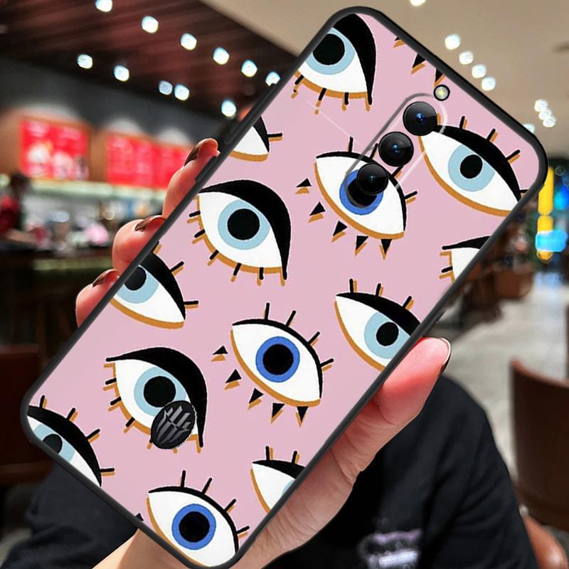 Чехол со принтом Синий Глаз Удачи Синий Глаз Зла Для ZTE Nubia Red Magic 8S 9S 10S 8 9 10 Pro Plus 6S 7S 6 7 Pro 5G 6R 11 Pro Plus
