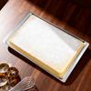 Rectangular Aluminium Zinc Zinc Alloy Baking Tray Non-stick Baking Pan Durable Oven Tray  Bread