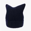 Шапка Acne Studios с нашивкой-логотипом Face C40426 Темно-синий меланж
