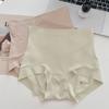 Women Panties Without Trace Light Belly High Waist Underwear Female Postpartum Belly Mulberry Silk Antibacterial Crotch Large Size Briefs