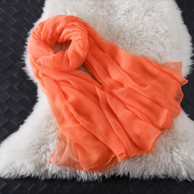 Шелковый шарф с имитацией крокодиловой кожи: Пляжная шаль и солнцезащитное полотенце в корейском стиле для женщин