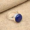 Lapis Lazuli Gemstone Handmade 925 Sterling Silver Ring Jewelry For Christmas