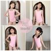 PULASSI Girls' Professional Training One-Piece Swimsuit