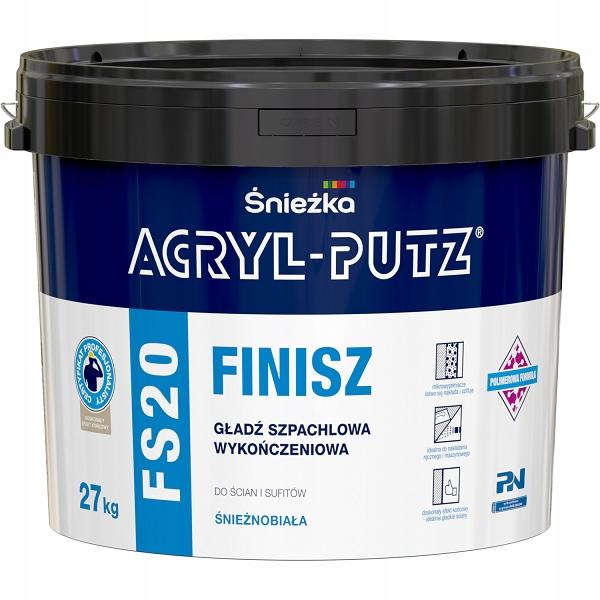 Śnieżka Acryl-Putz FS 20 Finisz Ready-Made Finishing Putty