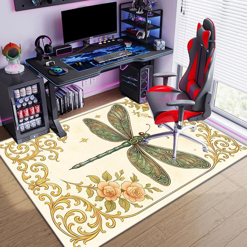 Art Nouveau Butterfly Illustration Carpet Doormat Living Room And Bedroom Mats Doormat Protective Pad Room