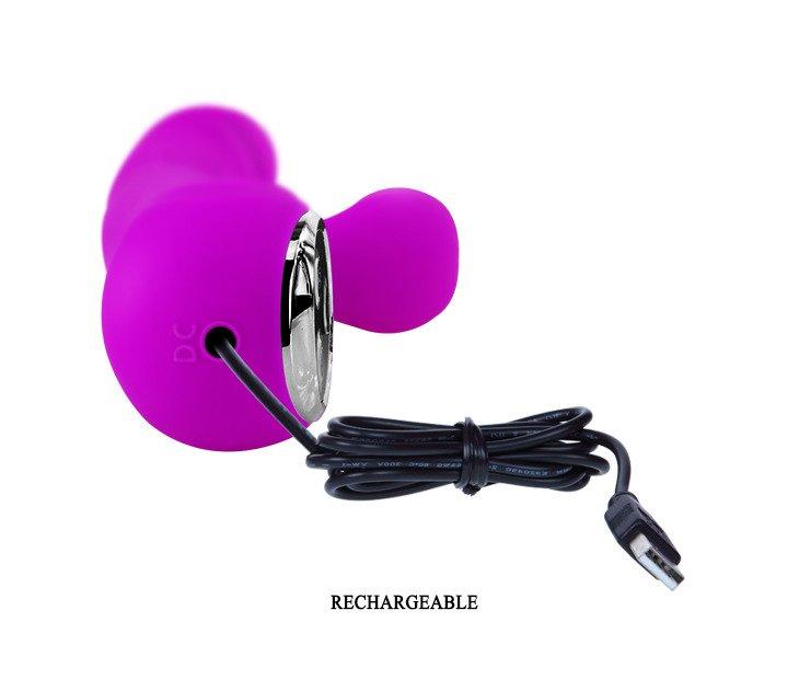 Pretty Love Intimate Silicone Rotating Vibrator