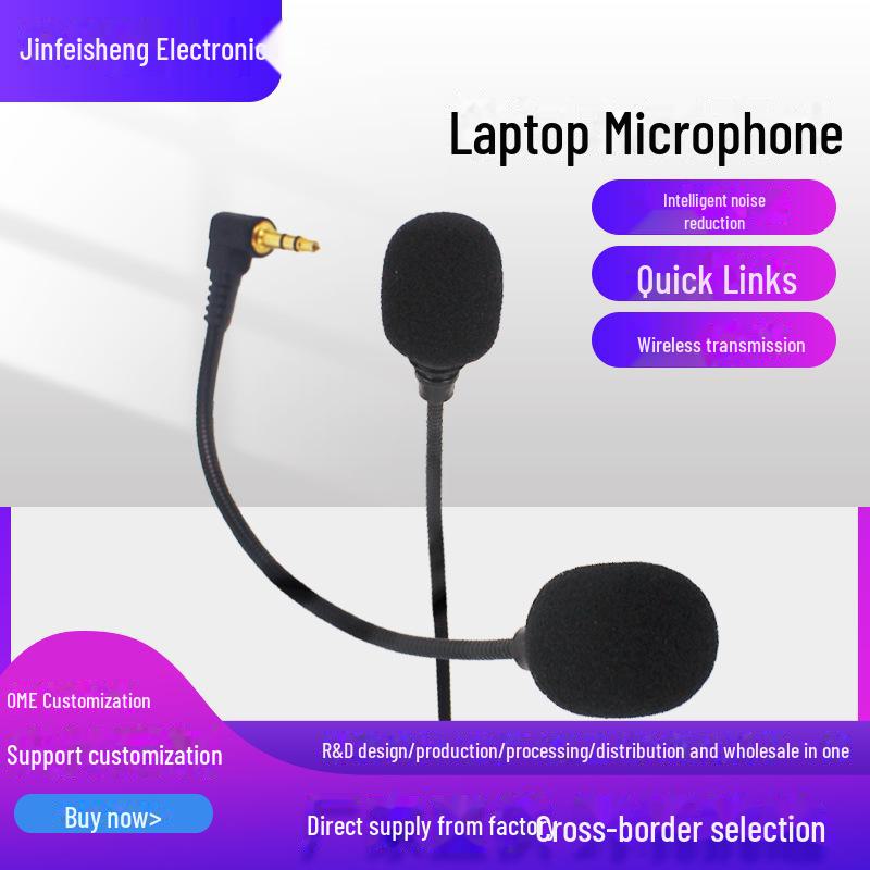 Миниатюрный металлический микрофон для прямой трансляции с шумоподавлением для караоке и записи