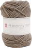 Hamanaka Amelie Medium 2261 Set Yarn, Weight, Col. 40, Gray, 40g, Approx. 110m, 5-Ball Set,