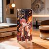Чехол для телефона Fairy Tail Нацу Убийца Драконов Силуэт Для Samsung S25,S24,S21,S22,S23,S30,Ultra,S20,Plus,Fe Прозрачный Чехол