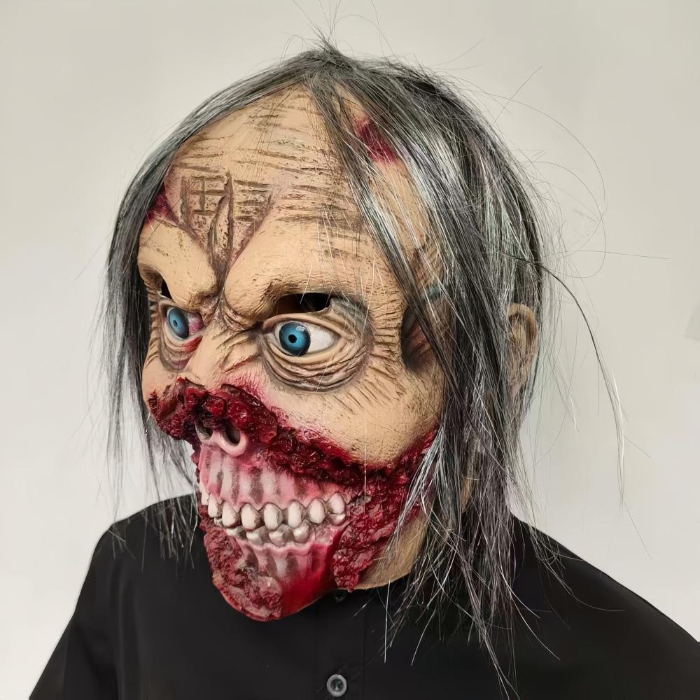 Rotten Mouth Zombie Latex Mask