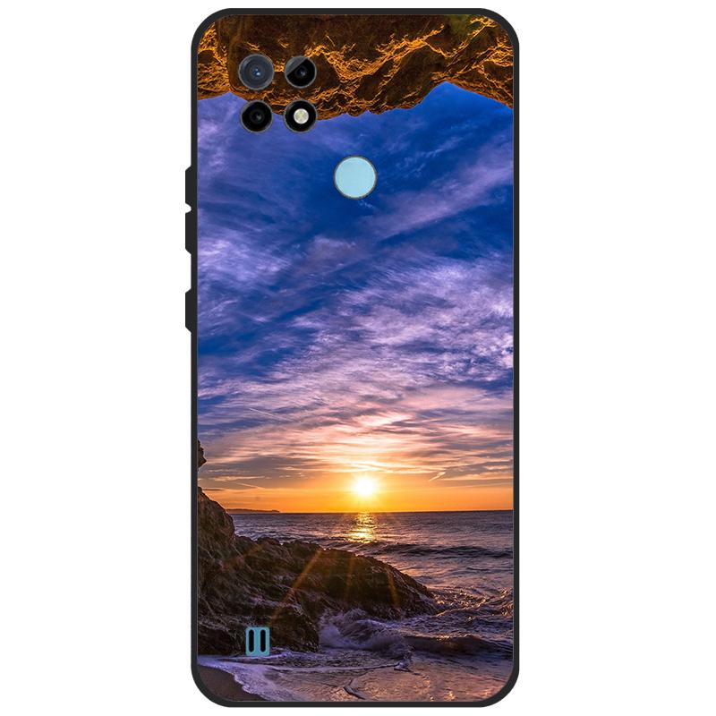Силиконовый чехол для Realme C21Y C25Y, чехол для телефона OPPO Realme C21Y C25Y 4G, мягкий чехол RMX3261, бампер из ТПУ, 6,5 дюйма