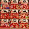 Red Floor Mat New Year 2026 Entrance Door Mat Kitchen Rug Chinese New Year Decoration The Year Of Horse Horse Rugs Equestrian