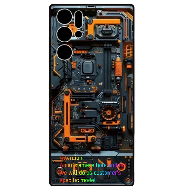 Для ZTE nubia Red Magic 9 Pro 9 Pro Plus 10S Pro 10 Pro Plus 8 8s 7 7s 6 6s Pro 8 Pro Plus Светодиодный чехол-вспышка со стеклянной задней крышкой