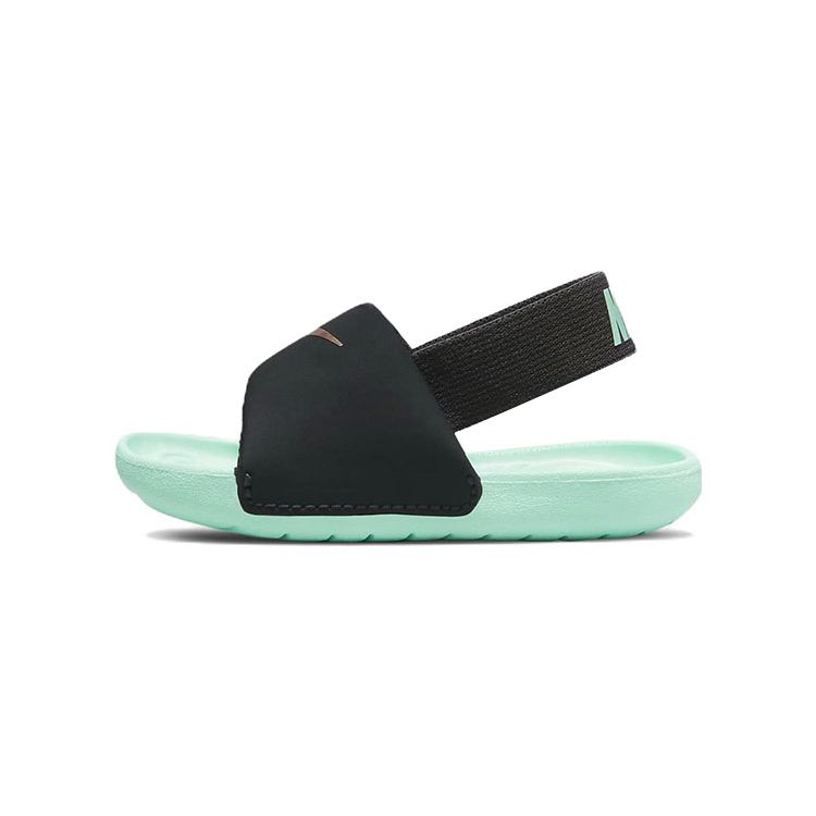 Nike Kawa Slide TD Off Noir Mint Baby Sneakers Black Metallic-Red-Bronze BV1094-010