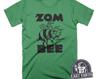 Zom Bee T-Shirt, Funny Zombie Graphic Tee, Halloween Shirt
