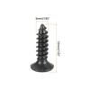 uxcell 25pcs 3mm Electric Guitar Bass Pickguard Screws for SQ, ST, and TL Guitars, Black
