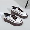 White Shoes Fashionable Autumn New Platform Height Increasing Breathable Casual Shoes for Students