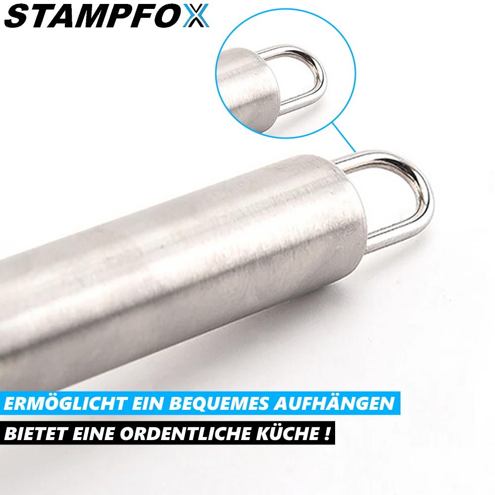 STAMPFOX Edelstahl Kartoffelstampfer Kartoffelpresse Kartoffelquetsche Stampfer