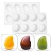 8/12/18 Cavity Chocolate Dessert Mold Food-Grade Silicone French Pastry Baking Mold  Pastry Making