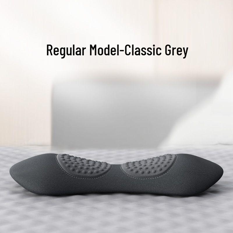 Heated Lumbar Support Pillow with Massage Function