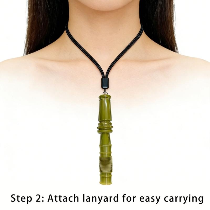 Уличный охотничий манок на оленя с регулируемым тоном, свистящие звуки, приманки для охотника, портативное снаряжение с приманками для охотника