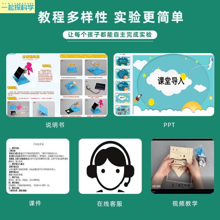 Obstacle Avoidance Robot Technology Small Production Children's Science Experiment Toys Students DIY Handmade Invention Material Package