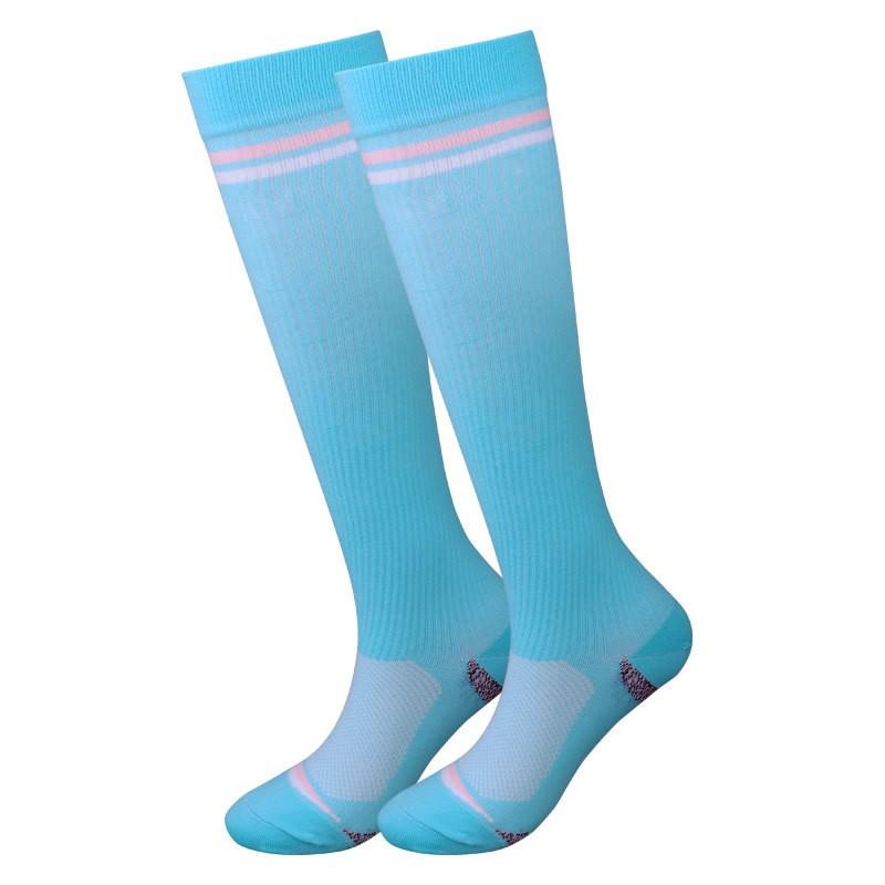 Compression Socks Women Marathon Running Gym Badminton High Tube Sports