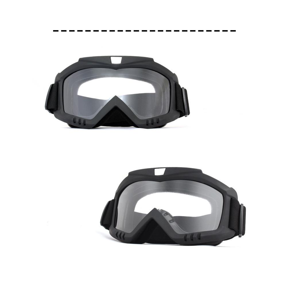 Мотоциклетные защитные механизмы Гибкий крестовый шлем Маска для лица Очки для мотокросса ATV Dirt Bike UTV Очки Шестерни Очки Лыжные очки