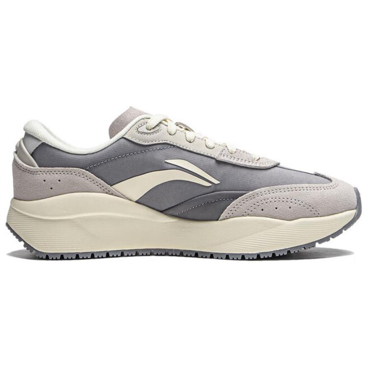 Li Ning Carrying Capacity 2.0 Casual Shoes Women's Low Top Microcrystalline Gray/Stone Gray AGCU280-1