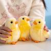 13 см Милые Реалистичные Плюшевые Цыплята Мягкие Плюшевые Набивные Животные Сидящий Цыпленок Кукла Теплый Уютный Компаньон для Детей Рождественский Подарок Декор для Дома
