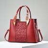 Luxury Handbags Embroidery Women Bags Designer 3 Layers Leather Female Big Capacity Tote Bag Women Top-handle Shoulder Bags