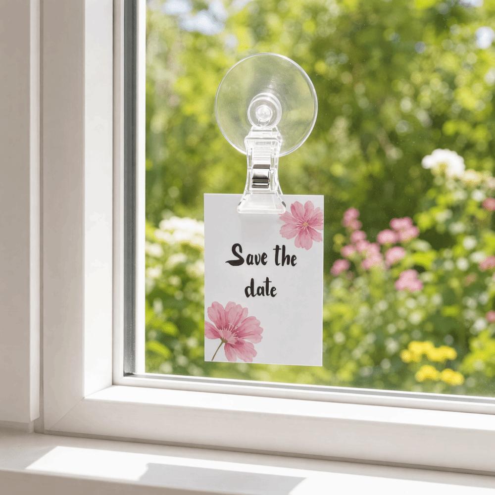 10Pcs Multifunctional Suction Cup Clip 360° Rotatable Sucker Clamp Display Clip Window Office Door