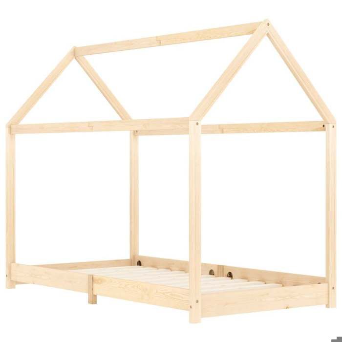 VidaXL Children's Bed Frames Bunk Bed for Children Bed Structure for Children Children's Room House Interior 90x200 Cm 283348