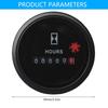 12V-36V Digital Mechanical Hour Meter for Generator Engine Easy Installation 52mm Quartz and Hour Gauge Meter