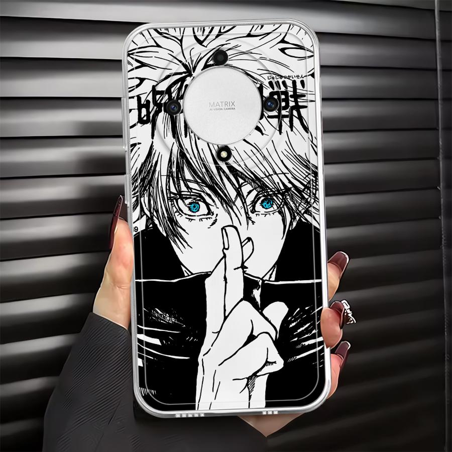 Чехол для Honor X8b X9b X8 X8a X7b 90 Lite X9a Мягкий чехол для телефона Японское аниме G-gojo
