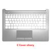 NEW For HP 14-CM 14-CK CY 14Q-CS 240 G7 245 246 G7 TPN-I131 Laptop LCD Back Cover Front Bezel Palmrest Bottom Case Laptop Frames