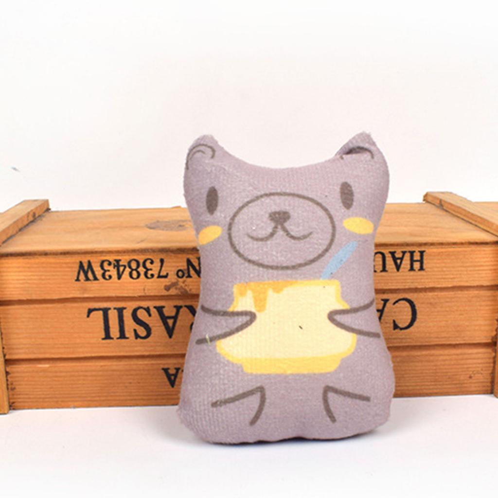 Мультяшные игрушки для котят Игрушка с кошачьей мятой Игрушка для кошек для котят Кошек Упражнения Идеально f