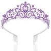 Birthday shoulder strap party crown tiara Birthday queen girl suit crown set
