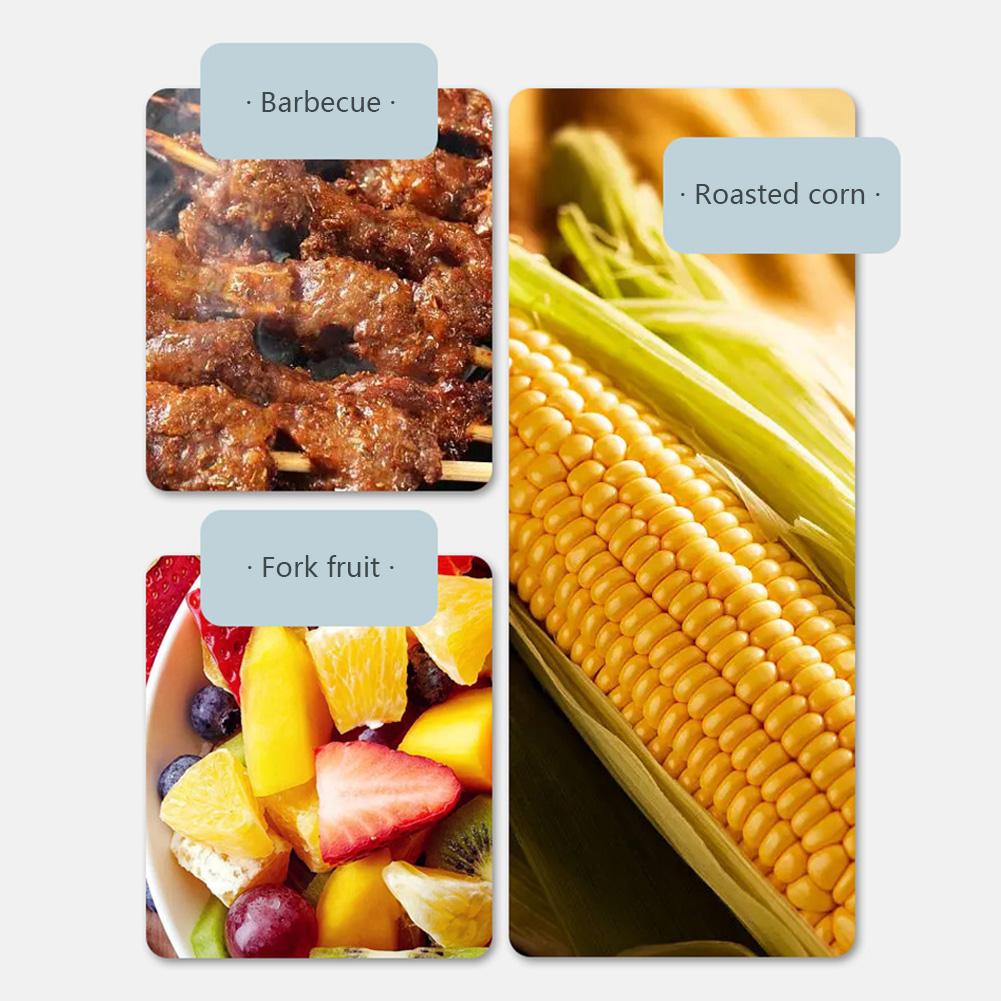 Игла для кукурузы из нержавеющей стали, вилка для кукурузы, вилка для барбекю, креативный кухонный инструмент для барбекю