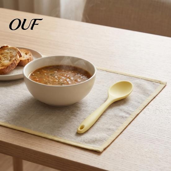 Heat Resistant Kitchen Utensils Silicone Serving Spoon, Non-stick Utensil, Dishwasher Safe Cooking Tools Ergonomic Anti-slip Handle Kitchenware