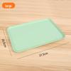 Rectangular Nordic Plastic Tea Tray for Home, Hotel, Living Room, Coffee Shop, Restaurant, Kindergarten.