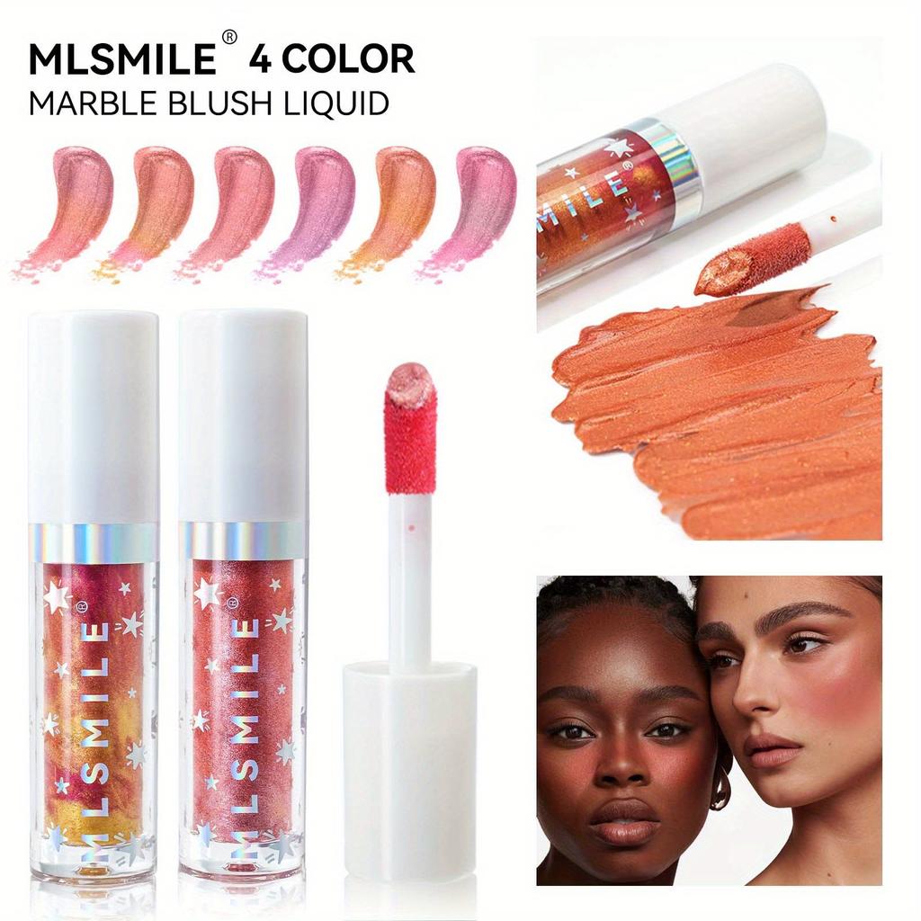 4,5 мл Marble Blush Liquid, натуральный нюдовый макияж, осветляет тон кожи. Необходимая вещь для ежедневного макияжа.