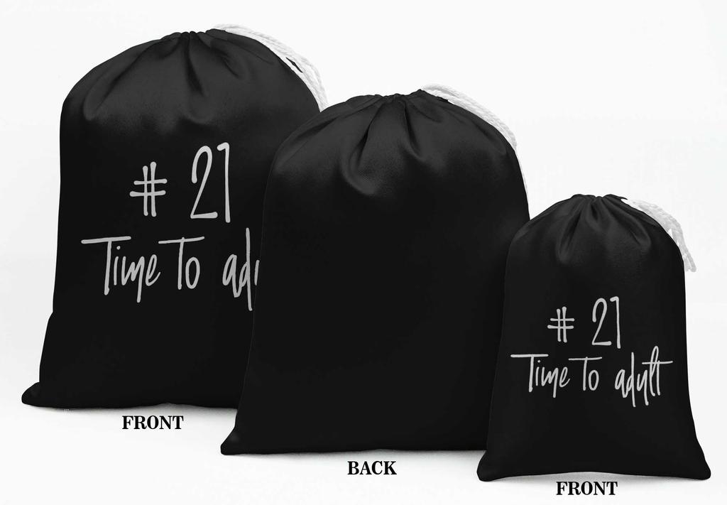Сувенир Darling Black Number Custom Party Supplies Favor Bags Подарочные мешочки 15
