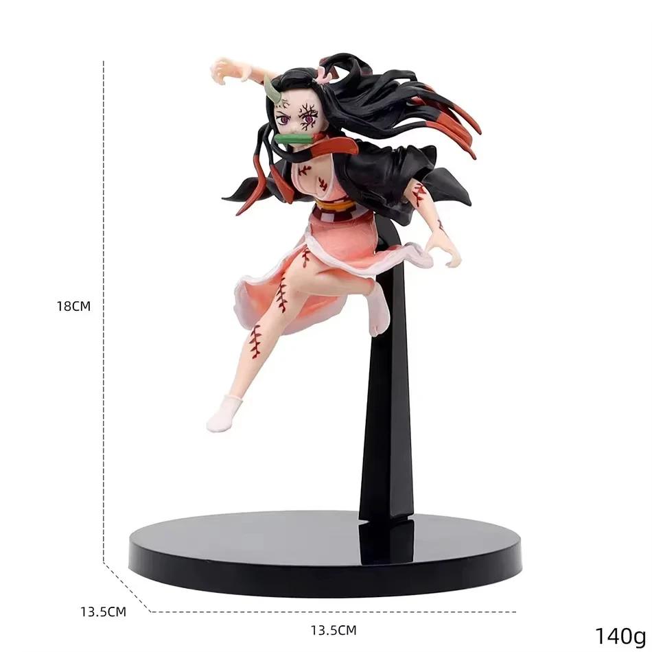 Убийца демонов Kimetsu No Yaiba, аниме-фигурка, игрушка, Uzui Tengen Tokitou Muichirou Nezuko Kamado Tanjiro Kamado, модель куклы из ПВХ, подарки