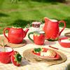 The Cottage Garden Teapot - Strawberry